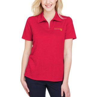 Devon & Jones CrownLux Performance Ladies' Address Melange Polo