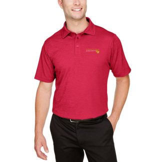 Devon & Jones CrownLux Performance Men's Address Melange Polo