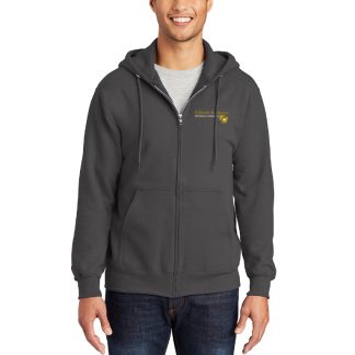 Port & Company® Essential Fleece Full-Zip Hooded Sweatshirt