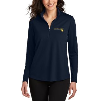 Port Authority® Women's Dry Zone® UV Micro-Mesh 1/4-Zip