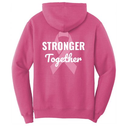E&J Pink Pullover Hoodie - Image 3